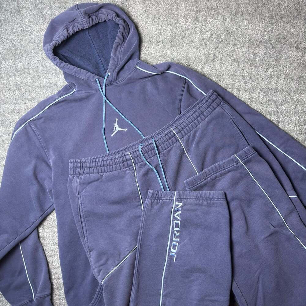Jordan Jumpman Vintage Tracksuit Hoodie Sweatpants Set
